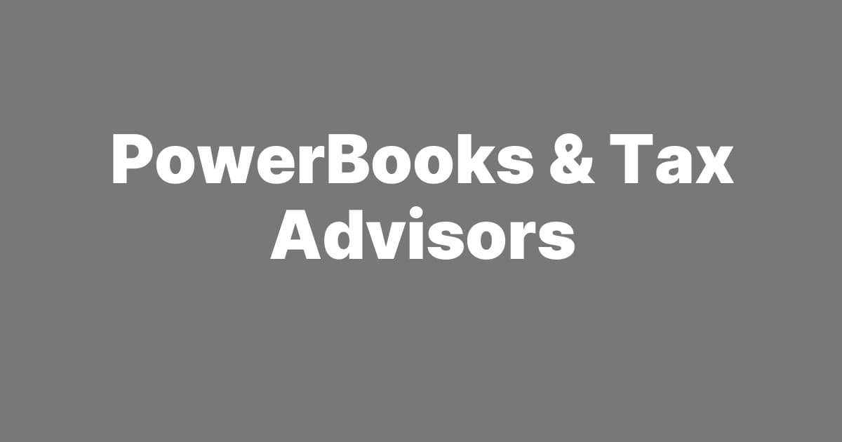 PowerBooks & Tax Advisors, LLC