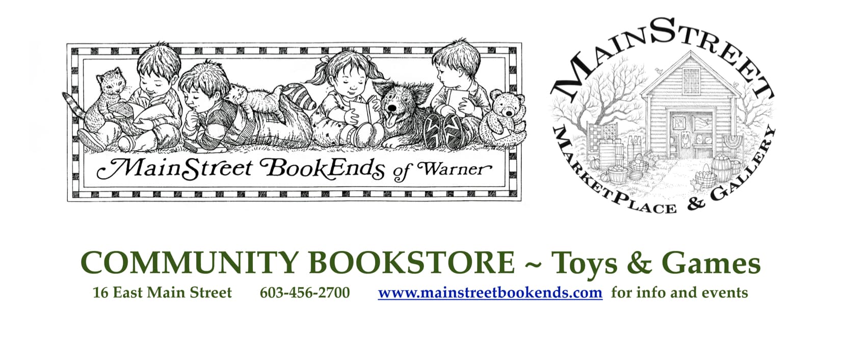 MainStreet Bookends of Warner