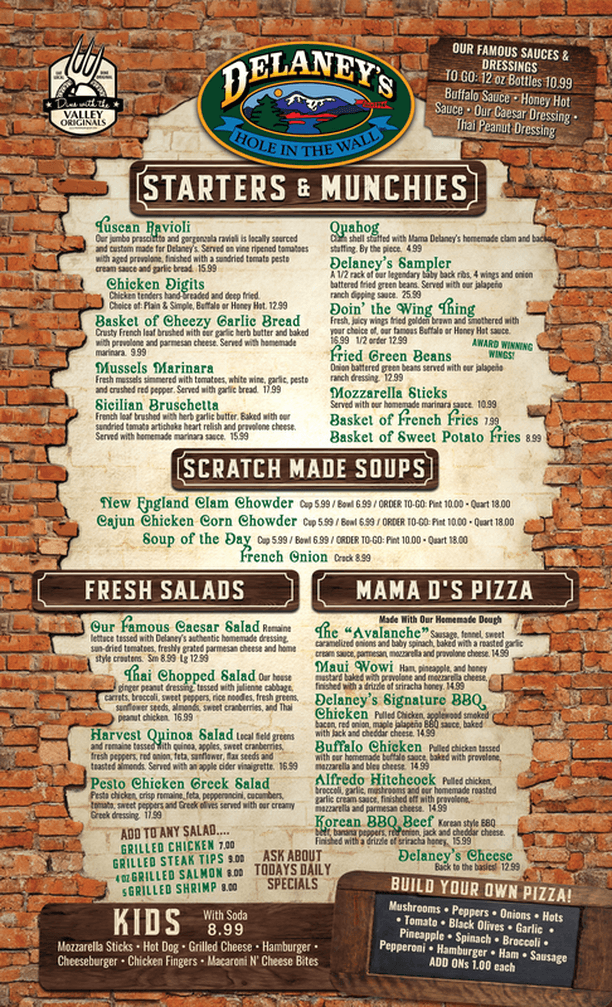 Delaney's Hole In the Wall