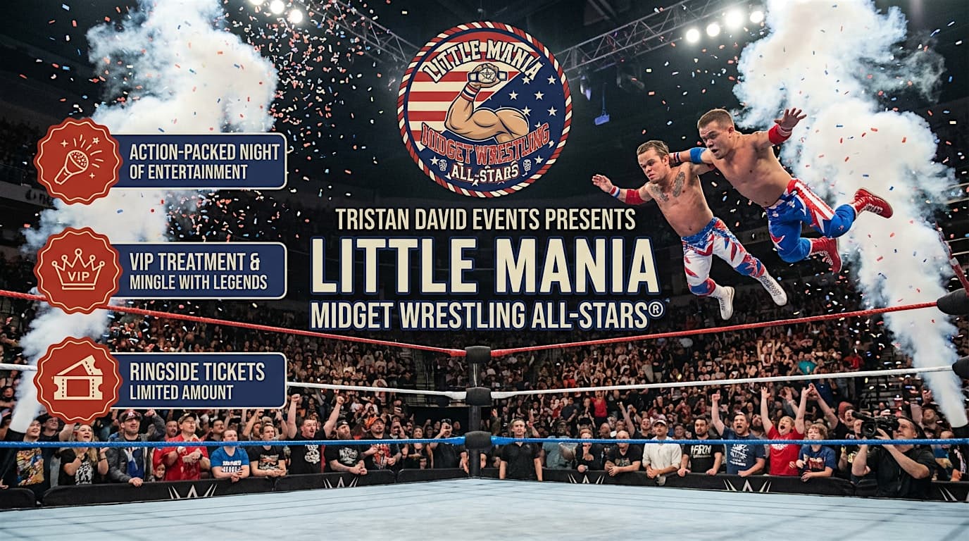 Little Mania Midget Wrestling All-Stars: World Tour in Laconia, NH!