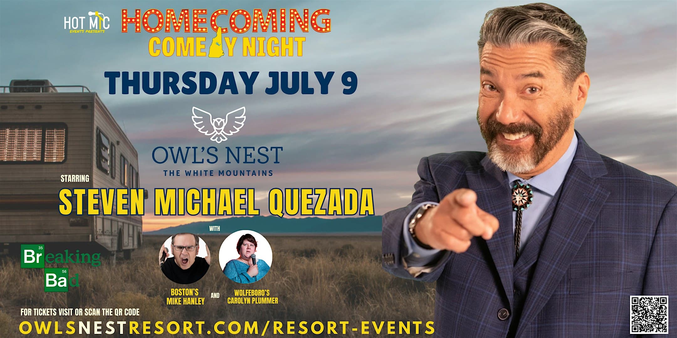 Breaking Bad's "Gomie" Steven Michael Quezada - Comedy Night