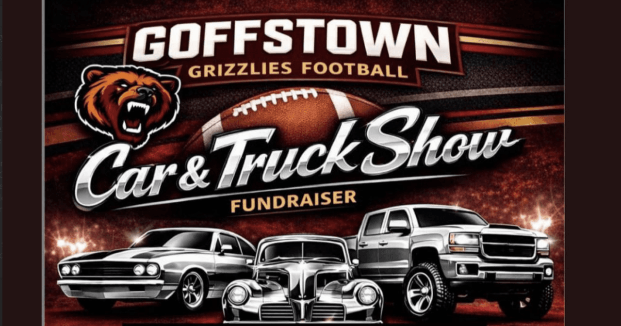 Goffstown Grizzlies Football Car & Truck Show Fundraiser