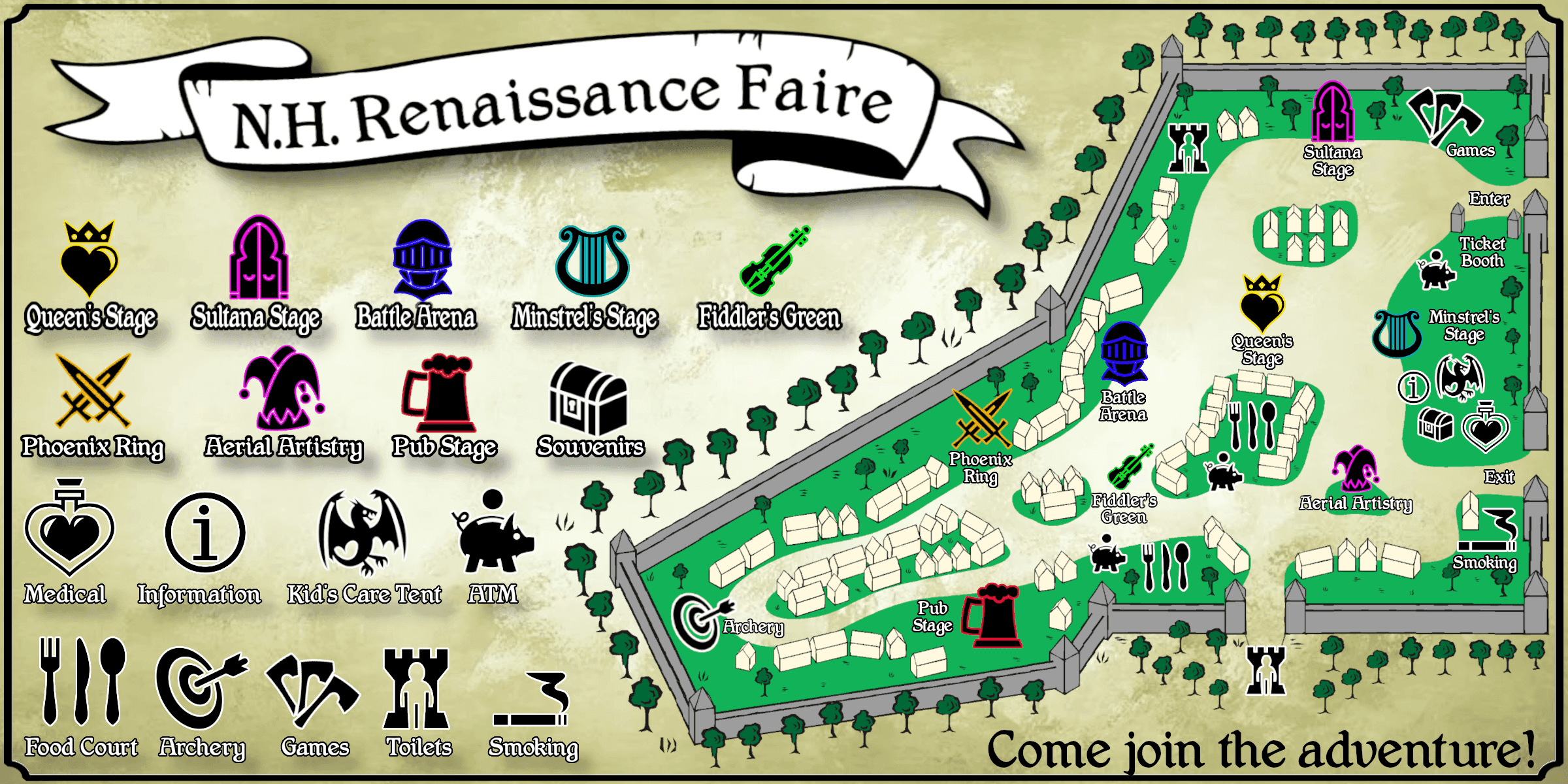 The New Hampshire Renaissance Faire