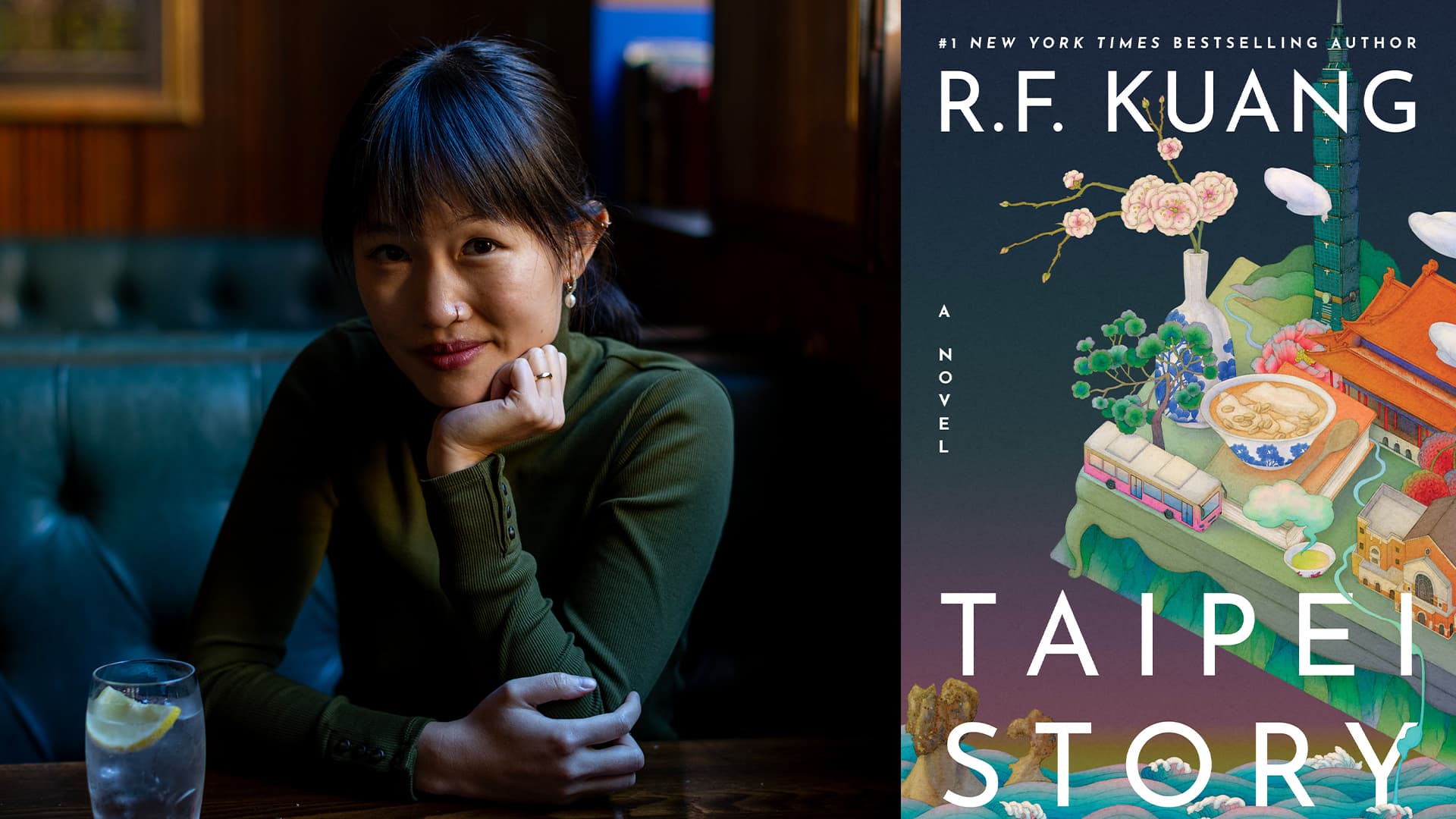 R. F. Kuang with "Taipei Story"