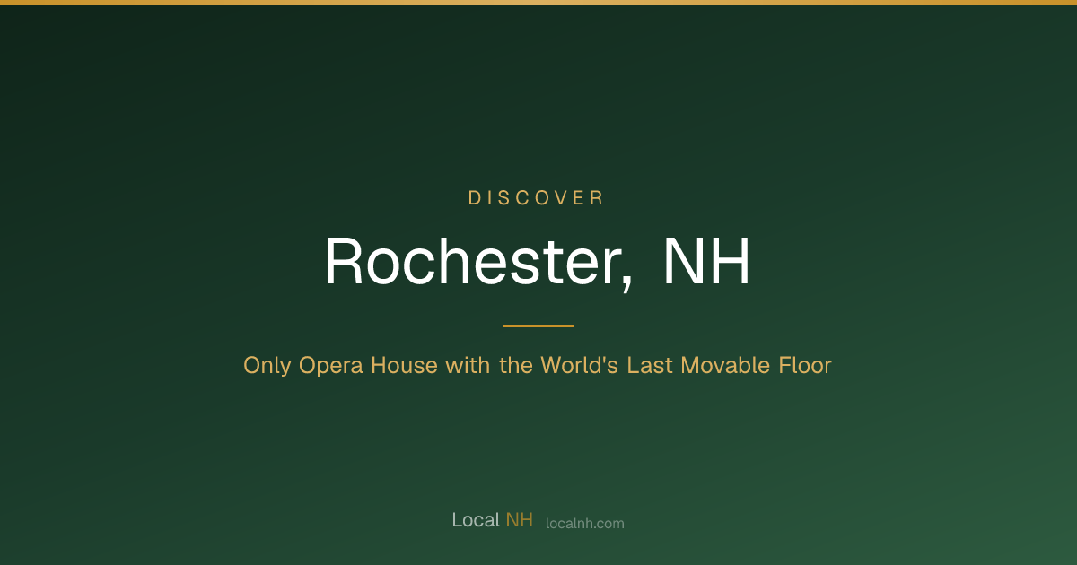 Things To Do in Rochester, NH — Events, Restaurants & Local Guide | LocalNH